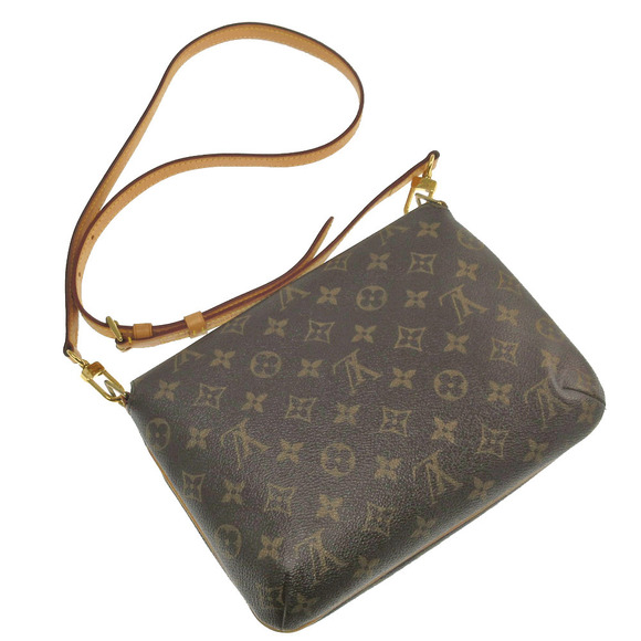 Louis Vuitton Brown Canvas Shoulder Monogram Bag Musette Tango - Picture 1 of 10